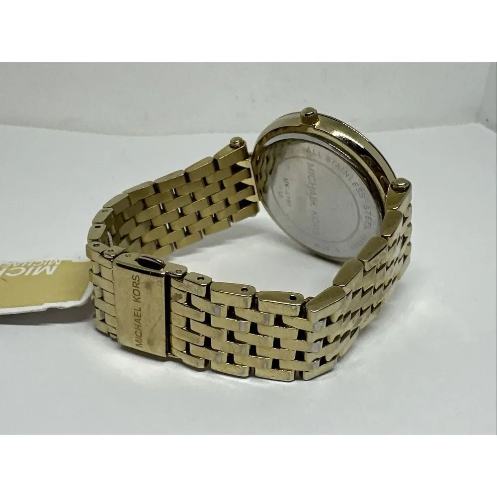 Michael Kors Darci MK3191 Women's Gold Stainless Steel Analog Dial Watch NUL10